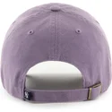 cappellino-curvo-viola-regolabile-con-logo-viola-clean-up-iris-dei-new-york-yankees-mlb-di-47-brand