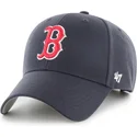 cappellino-curvo-blu-marino-regolabile-mvp-dei-boston-red-sox-mlb-di-47-brand
