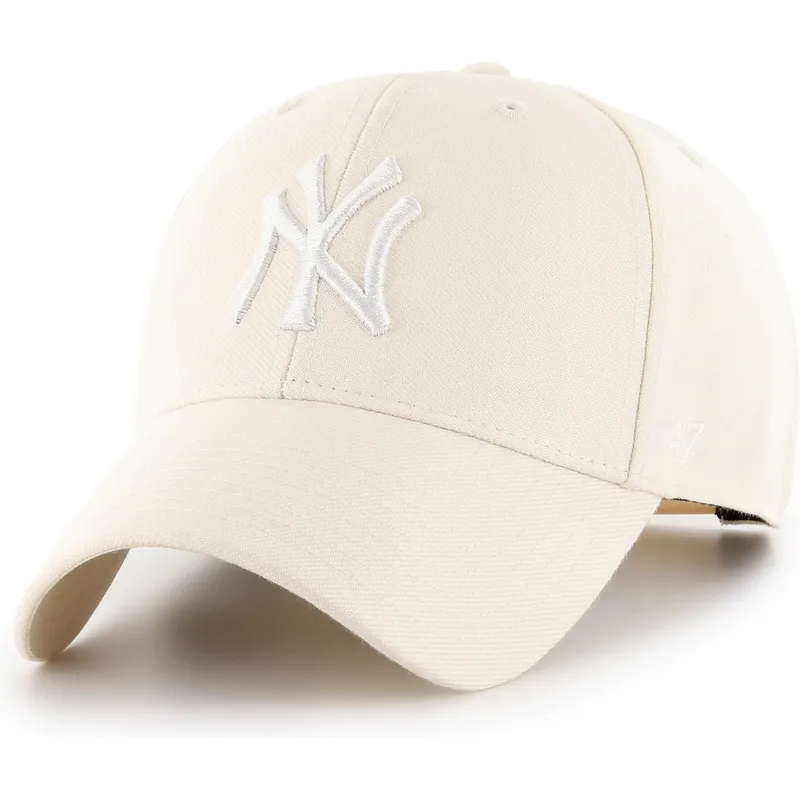 epci-curbata-bej-snapback-mvp-natural-de-new-york-yankees-mlb-de-47-brand