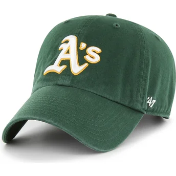 Șepci curbată verzișor reglabilă Clean Up de Oakland Athletics MLB de 47 Brand