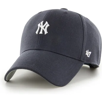 Casquette courbée bleue marine snapback MVP Base Runner New York Yankees MLB 47 Brand