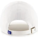 weisse-verstellbare-curved-cap-mit-blauem-logo-clean-up-der-los-angeles-dodgers-mlb-von-47-brand