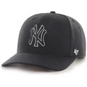 schwarze-gebogene-snapback-kappe-mit-schwarzem-outline-logo-mvp-dp-cold-zone-der-new-york-yankees-mlb-von-47-brand
