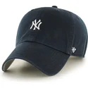 granatowa-zakrzywiona-czapka-regulowana-clean-up-base-runner-mini-logo-new-york-yankees-mlb-od-47-brand