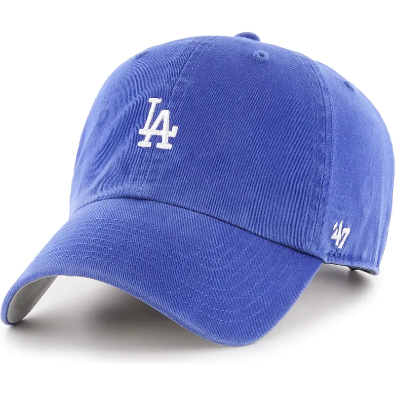 cap-curbata-blue-adjustable-strap-clean-up-base-runner-de-los-angeles-dodgers-mlb-de-47-brand