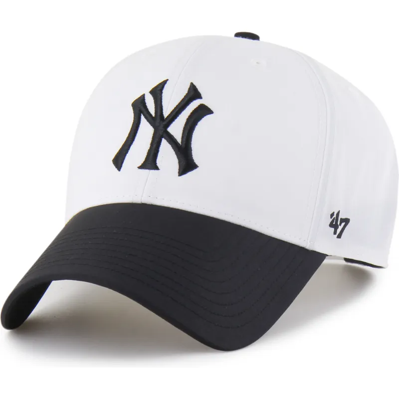 epci-curbata-alb-snapback-mvp-brrr-two-tone-de-new-york-yankees-mlb-de-47-brand