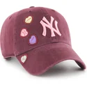 epci-curbata-rou-reglabila-clean-up-candy-heart-de-new-york-yankees-mlb-de-47-brand