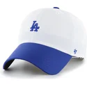 epci-curbata-alb-reglabila-clean-up-vista-mini-two-tone-de-los-angeles-dodgers-mlb-de-47-brand