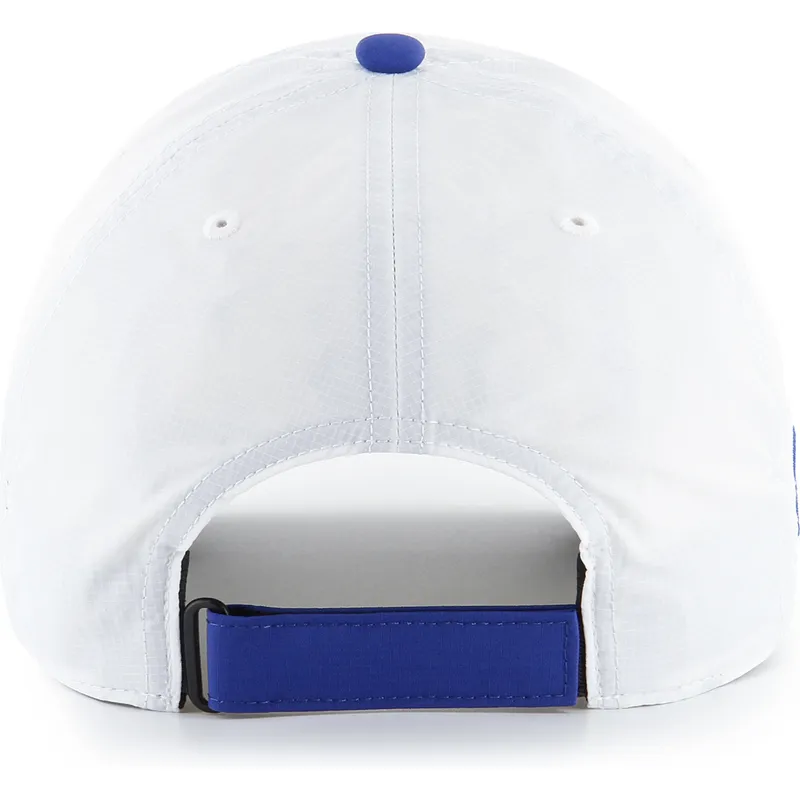 casquette-courbee-blanche-et-bleue-ajustable-clean-up-vista-mini-two-tone-los-angeles-dodgers-mlb-47-brand