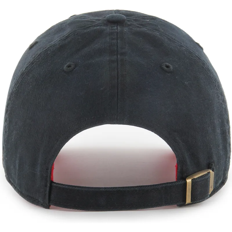 bojd-svart-justerbar-keps-clean-up-heart-icon-fran-new-york-yankees-mlb-av-47-brand