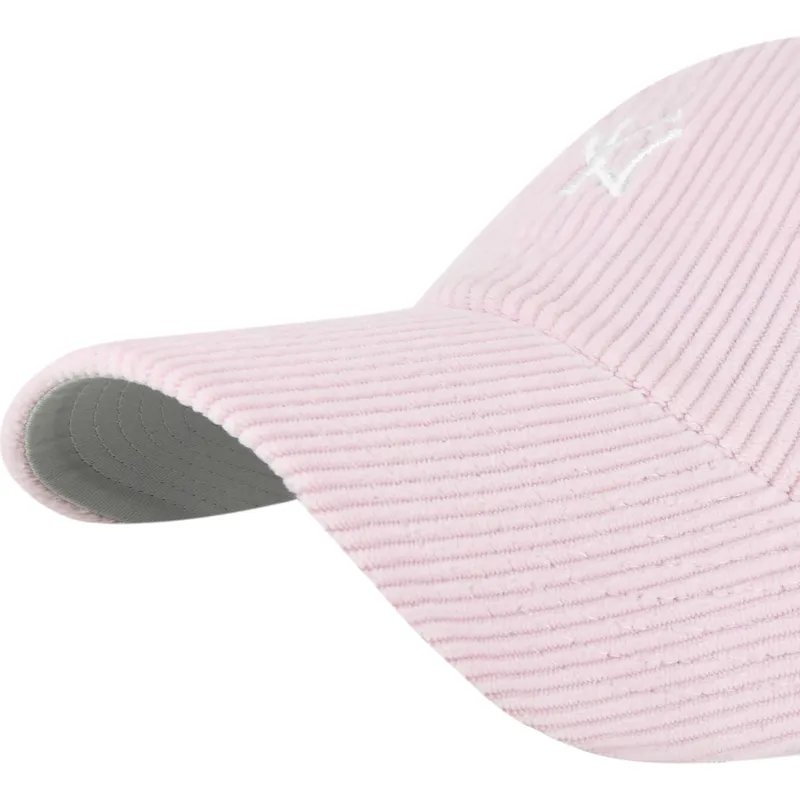 cap-curbata-pink-adjustable-strap-clean-up-cord-base-runner-de-new-york-yankees-mlb-de-47-brand