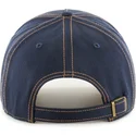 casquette-courbee-bleue-marine-et-marron-ajustable-mvp-dt-contrast-stitch-new-york-yankees-mlb-47-brand