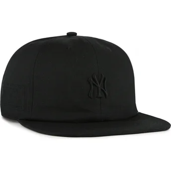 Cap plată black snapback Captain RL Contemporary de New York Yankees MLB de 47 Brand