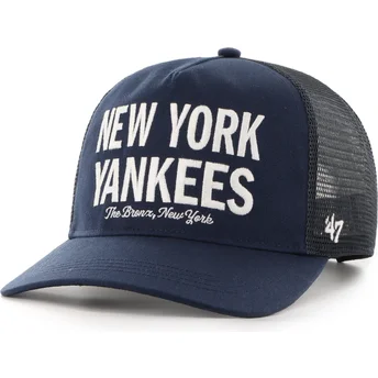 Cap curbată navy blue snapback Hitch Contemporary de New York Yankees MLB de 47 Brand