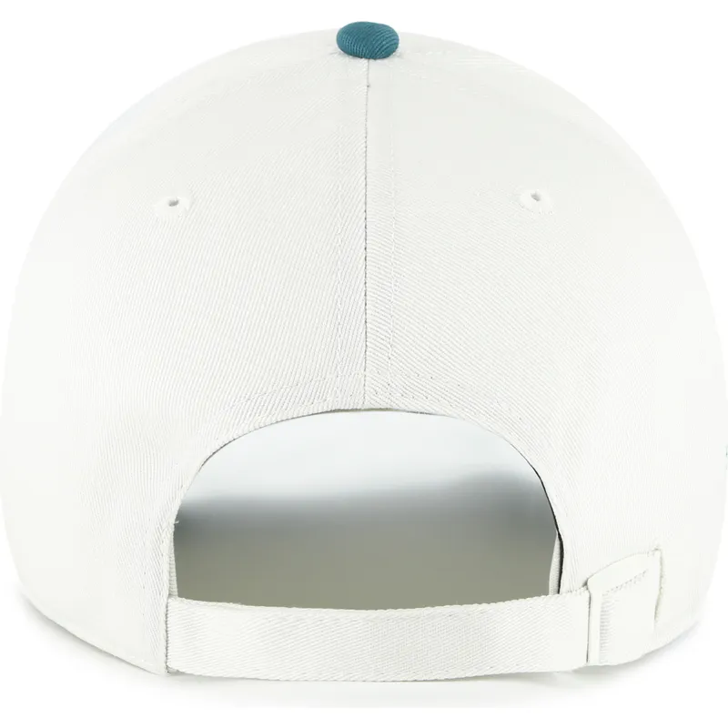casquette-courbee-beige-et-verte-ajustable-clean-up-contemporary-two-tone-new-york-yankees-mlb-47-brand