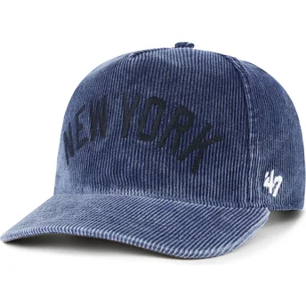 Casquette courbée bleue marine snapback Hitch Reclaim Rusted New York Yankees MLB 47 Brand