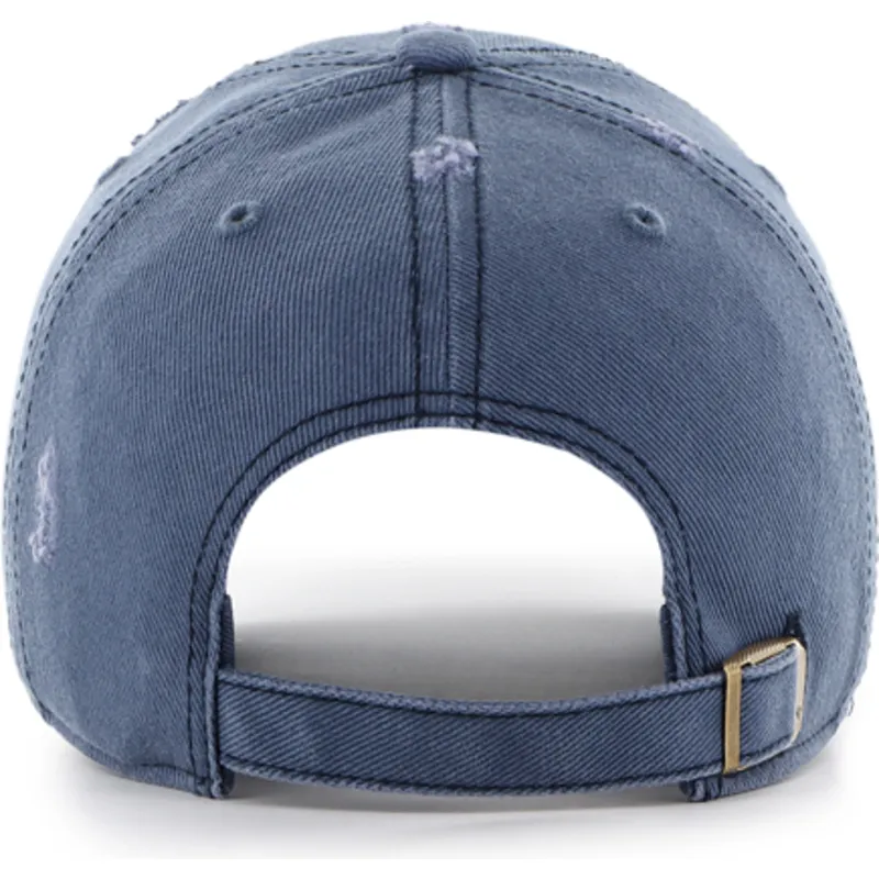 cappellino-curvo-blu-marino-regolabile-clean-up-weathered-rusted-dei-new-york-yankees-mlb-di-47-brand