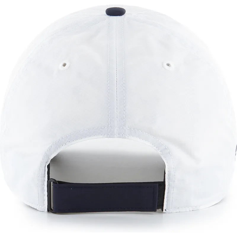 cappellino-curvo-bianco-e-blu-navy-regolabile-clean-up-vista-mini-two-tone-dei-new-york-yankees-mlb-di-47-brand