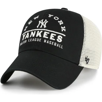 Șepci curbată negru snapback Clean Up Windham Mesh de New York Yankees MLB de 47 Brand