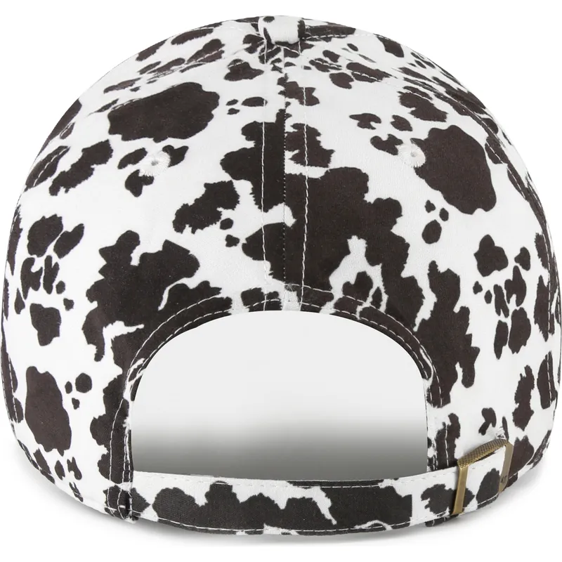 vit-justerbar-kurvad-keps-clean-up-bessie-fran-los-angeles-dodgers-mlb-av-47-brand