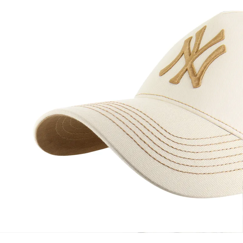 47-brand-curved-brim-mvp-dt-contrast-stitch-new-york-yankees-mlb-beige-adjustable-cap