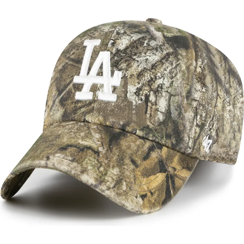 epci-curbata-camuflaj-reglabila-clean-up-realtree-de-los-angeles-dodgers-mlb-de-47-brand