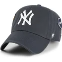epci-curbata-bleumarin-reglabila-clean-up-badges-vintage-de-new-york-yankees-mlb-de-47-brand