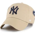 epci-curbata-kaki-reglabila-clean-up-badges-de-new-york-yankees-mlb-de-47-brand
