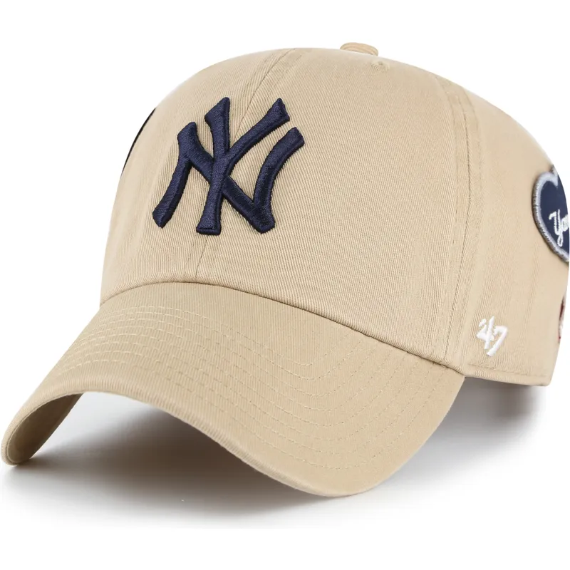 epci-curbata-kaki-reglabila-clean-up-badges-de-new-york-yankees-mlb-de-47-brand