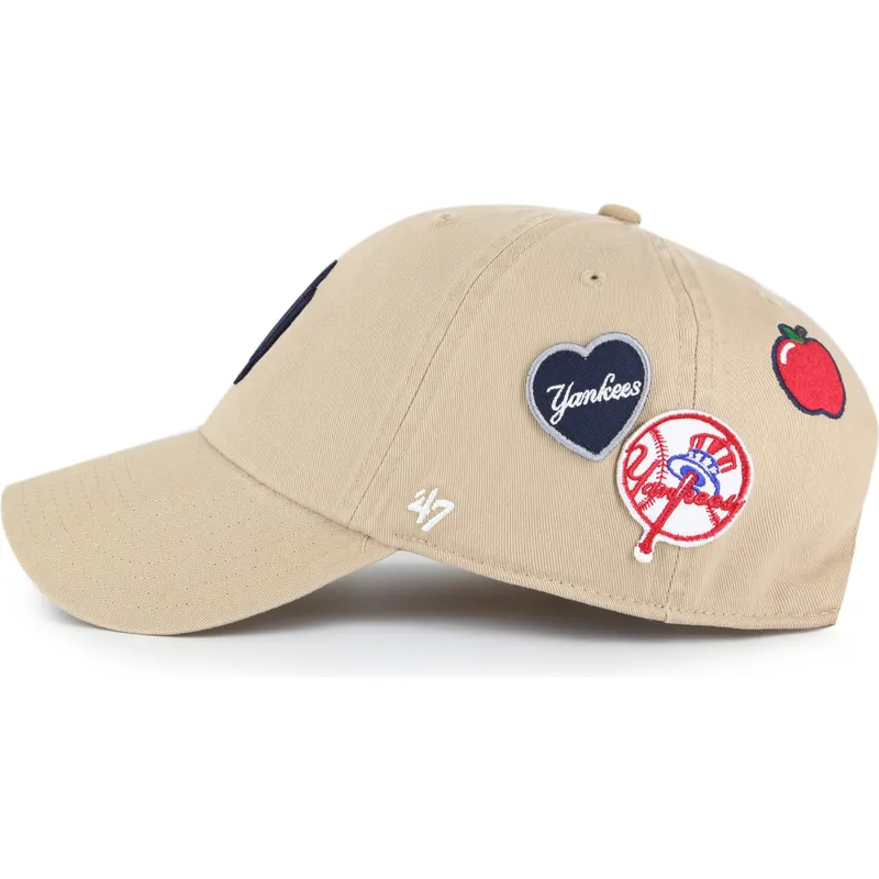 epci-curbata-kaki-reglabila-clean-up-badges-de-new-york-yankees-mlb-de-47-brand
