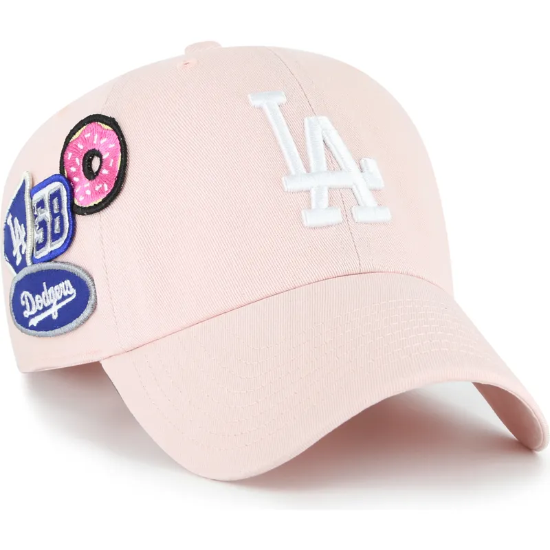 epci-curbata-roz-reglabila-clean-up-badges-de-los-angeles-dodgers-mlb-de-47-brand