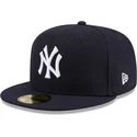 cappello-piatto-blu-marino-chiuso-59fifty-hidden-hit-dei-new-york-yankees-mlb-di-new-era