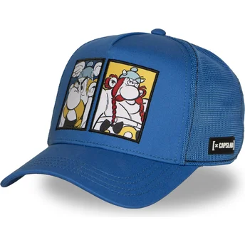 Cappellino trucker blu Astérix e Obélix AST3 VERB Astérix il Gallo di Capslab