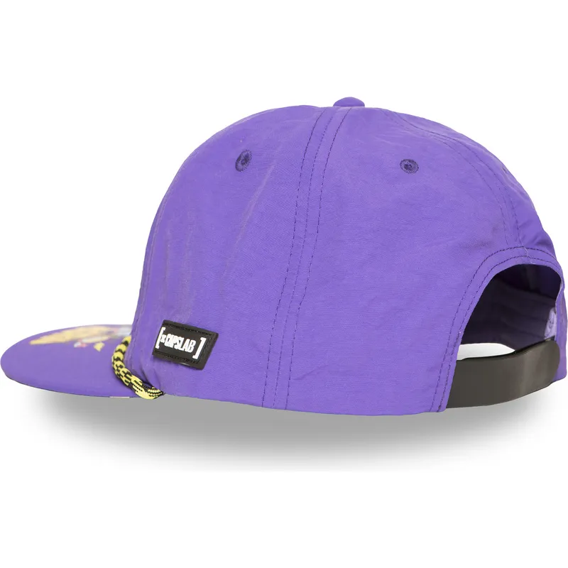 casquette-plate-violette-snapback-coyote-loo13-dtcb-looney-tunes-capslab