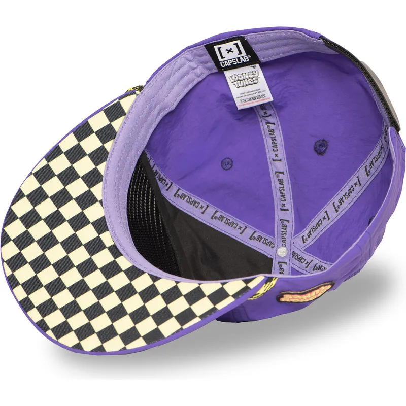 cap-plata-violet-snapback-coyote-looney-tunes-de-capslab