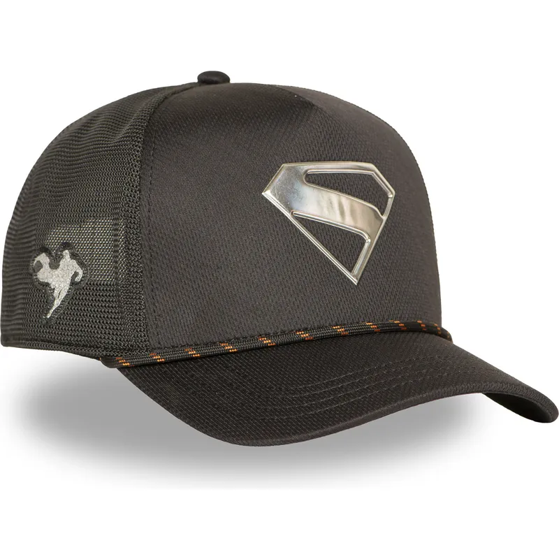 cap-curbata-black-snapback-superman-dc-comics-de-capslab cap-curbata-black-snapback-superman-dc-comics-de-capslab