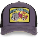 cappellino-trucker-viola-tom-e-jerry-taj8-besb-looney-tunes-di-capslab