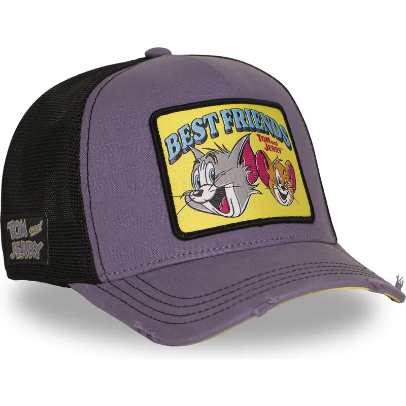 cap-curbata-violet-snapback-tom-and-jerry-looney-tunes-de-capslab