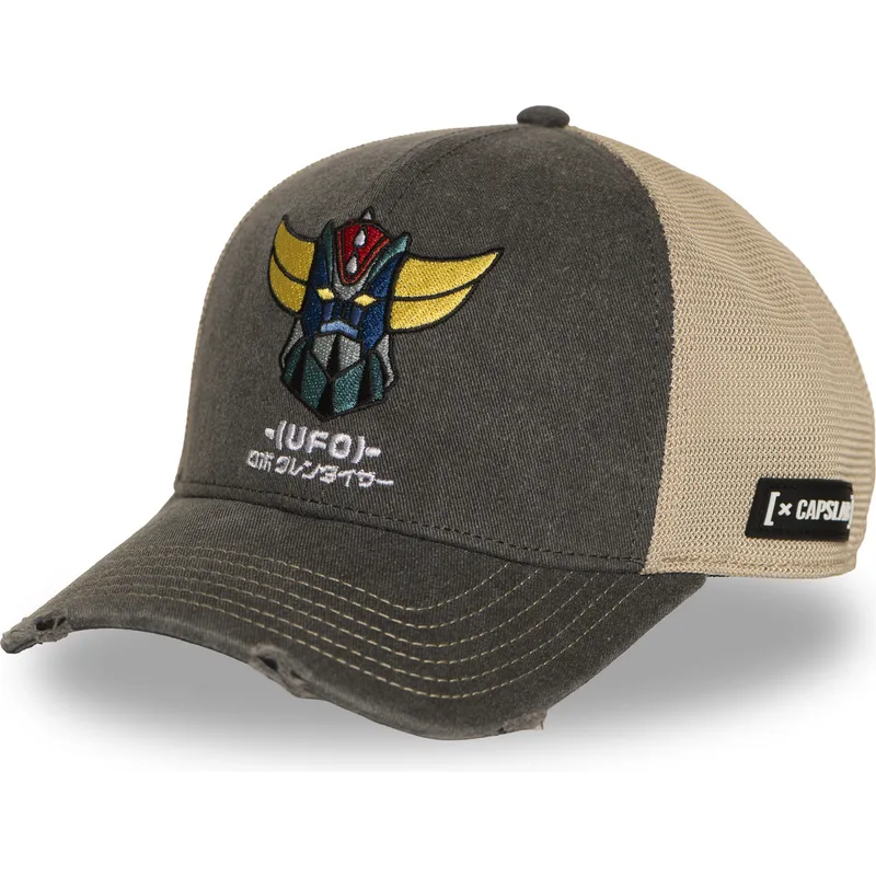 cap-curbata-gray-snapback-robot-grendizer-robot-grendizer-de-capslab