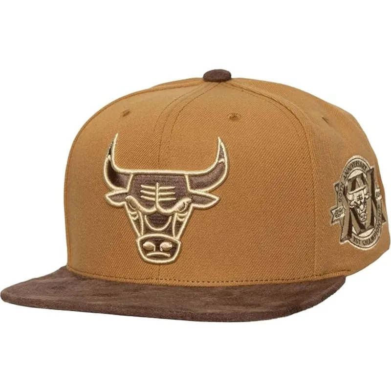 epci-plata-maro-reglabila-coffee-strapback-de-chicago-bulls-nba-de-mitchell-ness