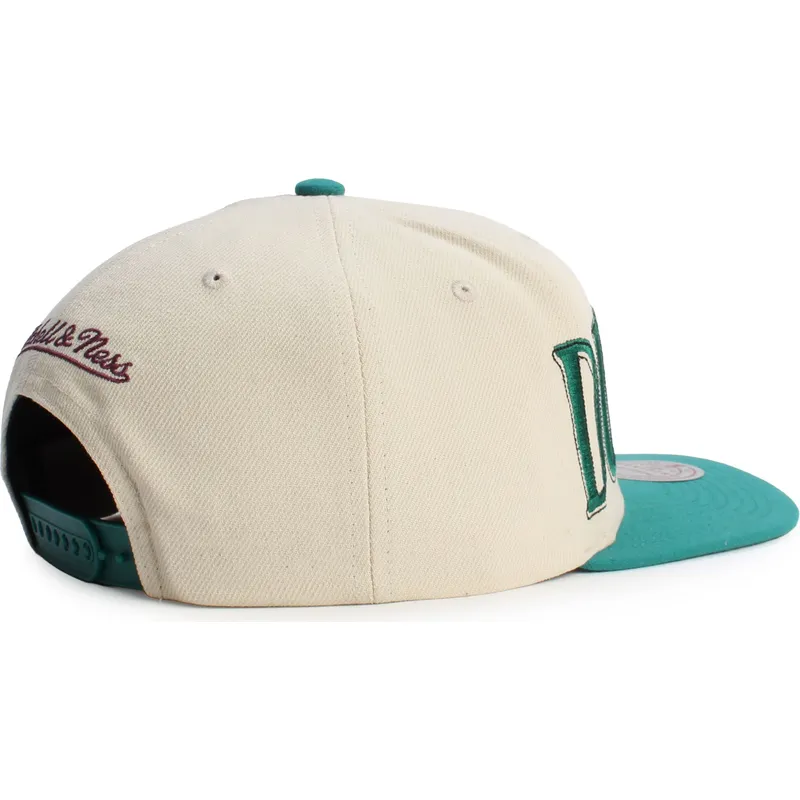 gorra-plana-verde-y-beige-snapback-across-the-board-de-anaheim-ducks-nhl-de-mitchell-ness