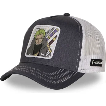 Casquette trucker grise et blanche Roronoa Zoro OP7 ZORB One Piece Capslab