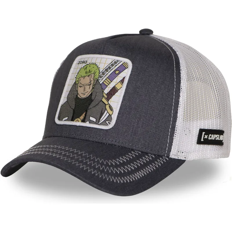cap-curbata-gray-snapback-roronoa-zoro-one-piece-de-capslab cap-curbata-gray-snapback-roronoa-zoro-one-piece-de-capslab