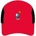 capslab-curved-brim-smu2-dunb-the-smurfs-red-snapback-cap