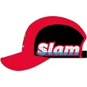 capslab-curved-brim-smu2-dunb-the-smurfs-red-snapback-cap