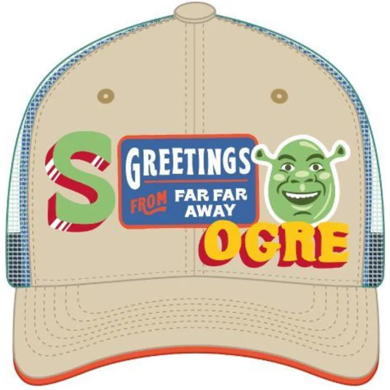 cap-curbata-beige-snapback-shrek-shrek-de-capslab
