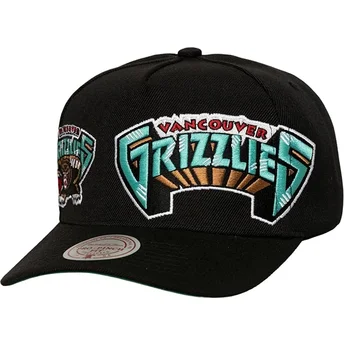 Cappellino visiera curva nero snapback Busted Pro di Vancouver Grizzlies NBA di Mitchell & Ness