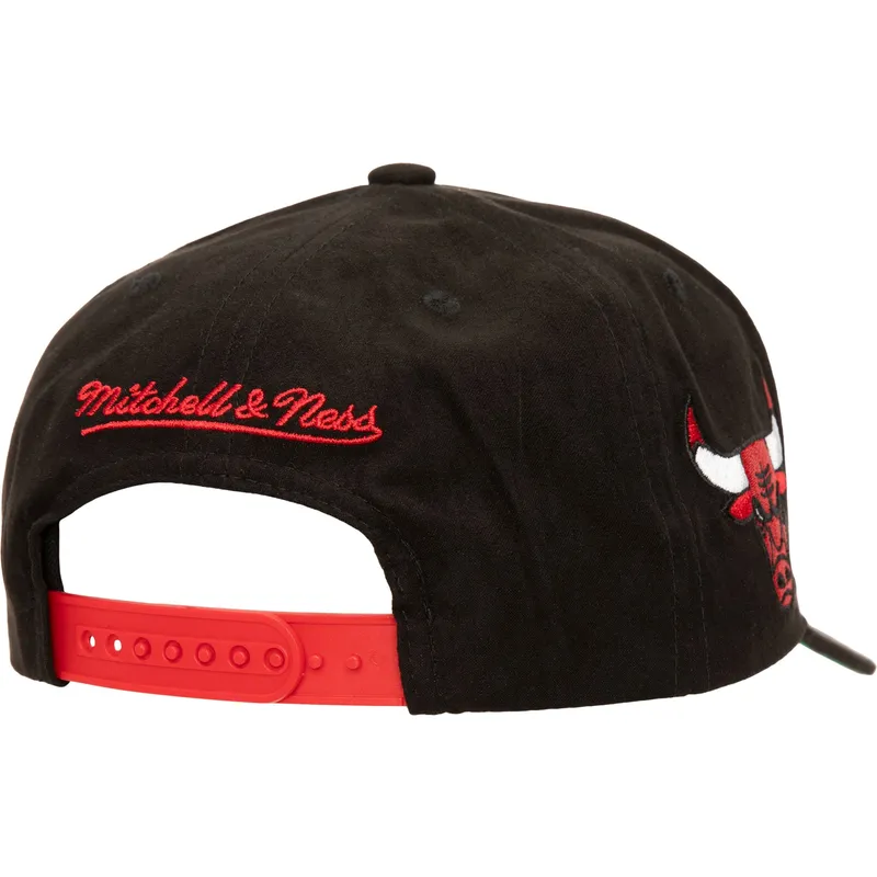 epci-curbata-negru-snapback-shady-suede-pro-de-chicago-bulls-nba-de-mitchell-ness