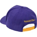 mitchell-ness-curved-brim-shady-suede-pro-los-angeles-lakers-nba-purple-snapback-cap