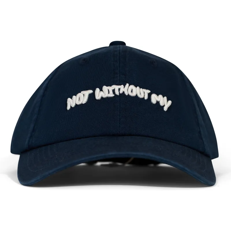 casquette-courbee-bleue-marine-ajustable-not-without-my-pica-pica